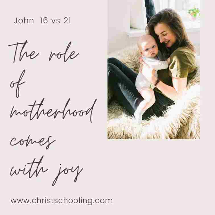 Motherhood brings Joy