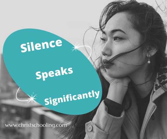 Silence Speaks Significantly