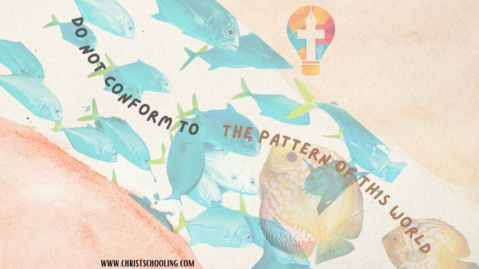 Devotional – “Do Not Conform to the Pattern of This World…”